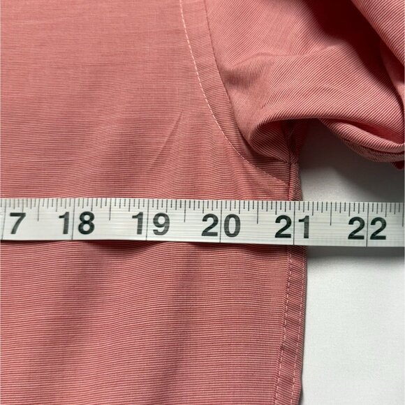 NEW Saddlebred Mens Size S Classic Fit Long-Sleeve Button-Down Pink Shirt - Picture 5 of 12